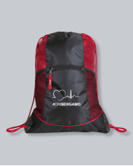 Sacca a zainetto ICON Rosso-Nero