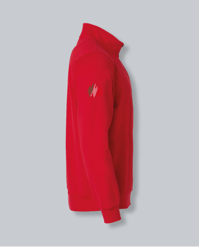 Cardigan Half Zip SKYLINE Rosso