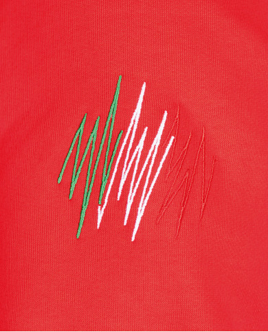 Cardigan Zip Pulse Red